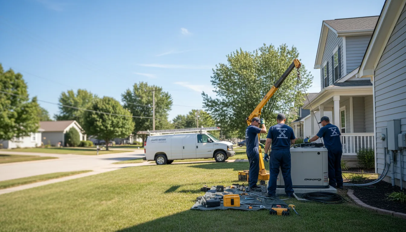 Generator Installation in Wallisville, TX near me